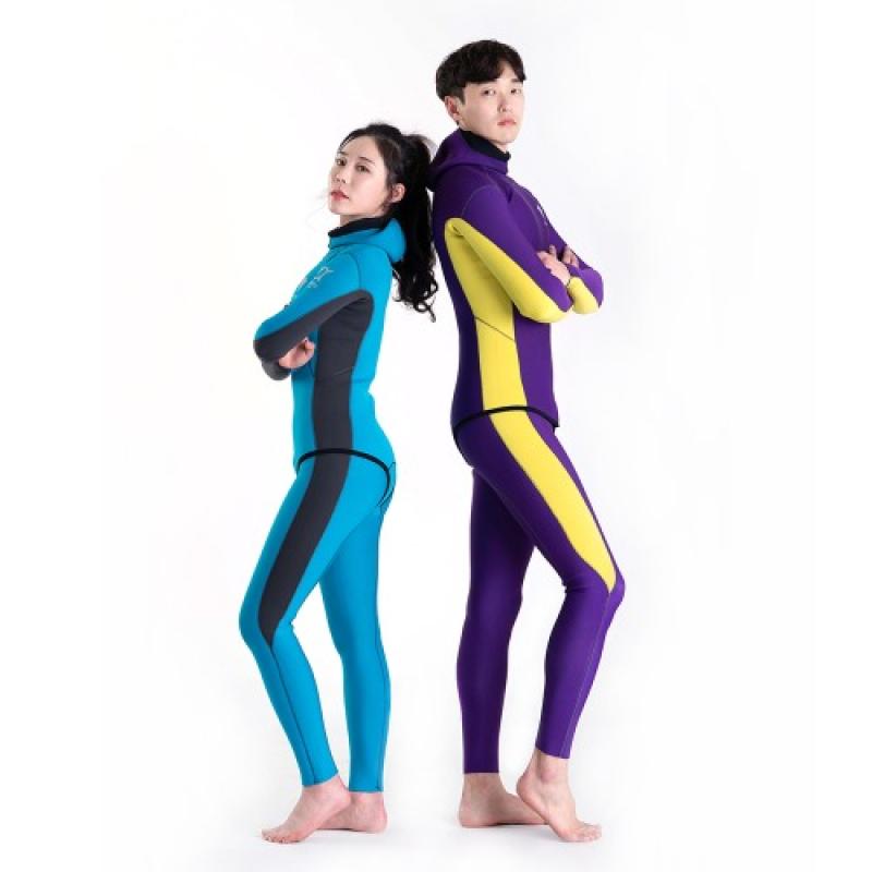 더블케이 프리다이빙 맞춤 슈트 플라워 이지커스텀 세미맞춤