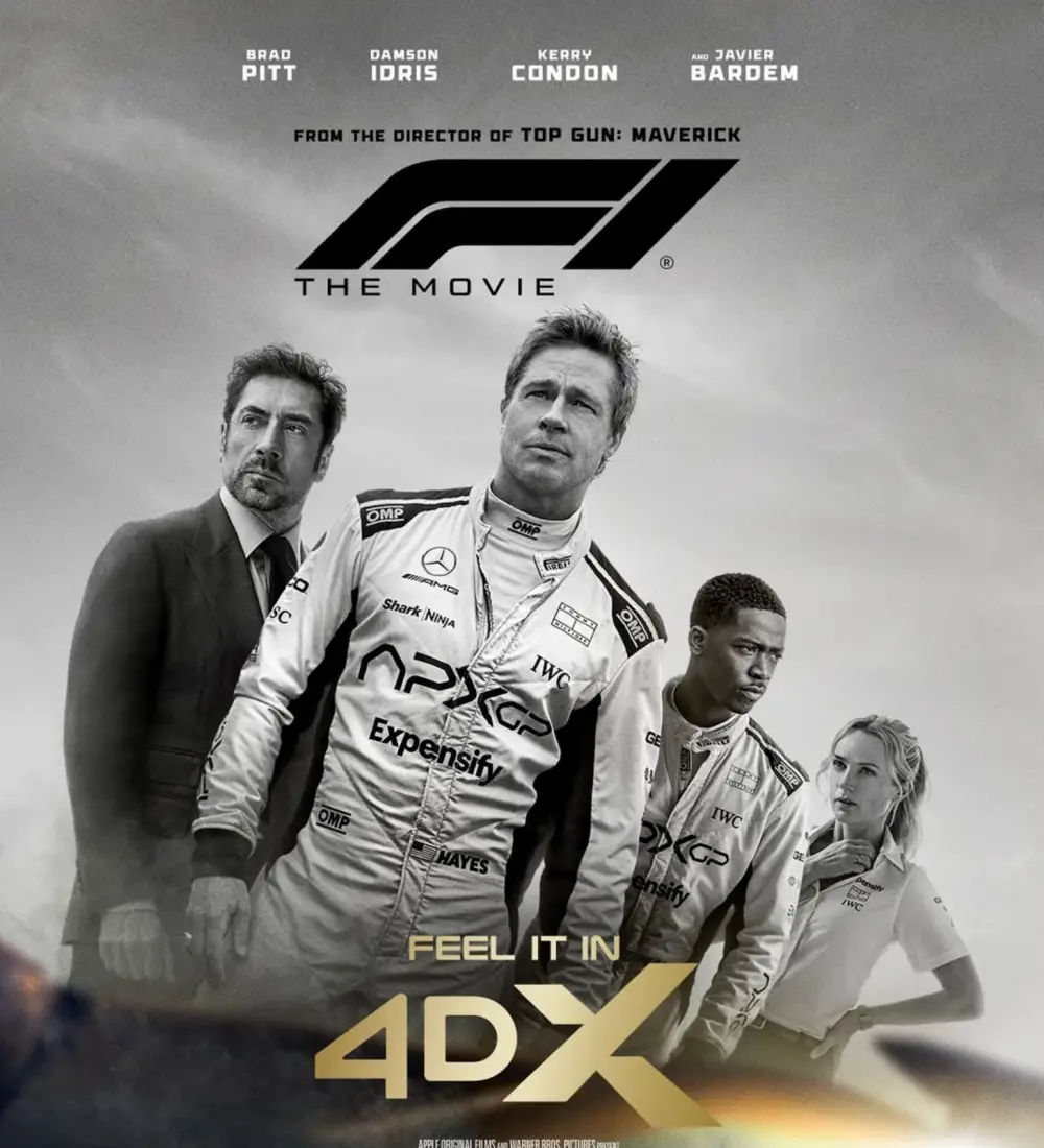 F1 더 무비, 4DX 포스터