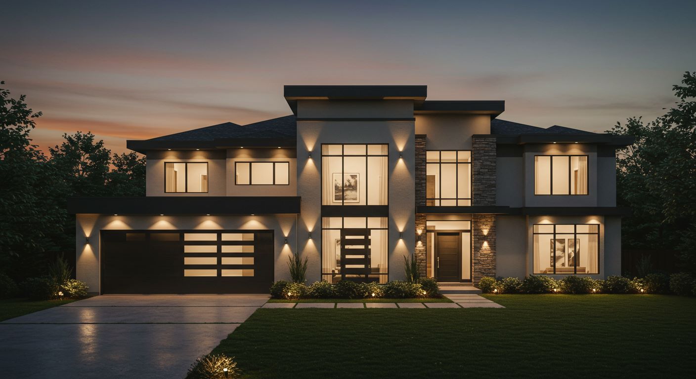 아름다운 전원주택 사진