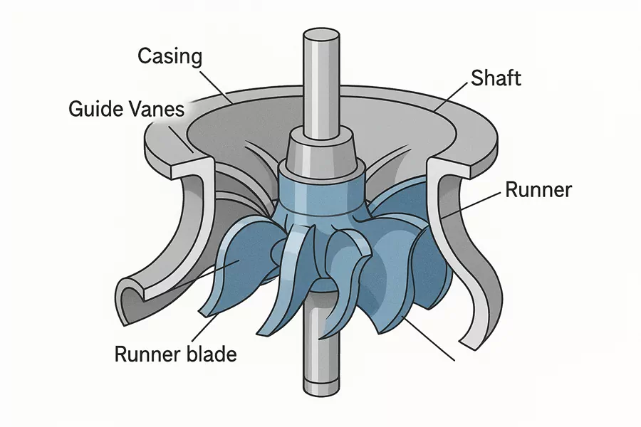 러너터빈 원리와 구조