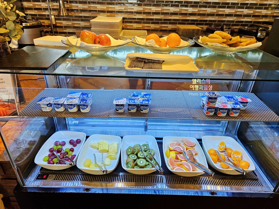 제주신화월드 메리어트 리조트 조식 스카이 온 파이브 다이닝 조식 후기