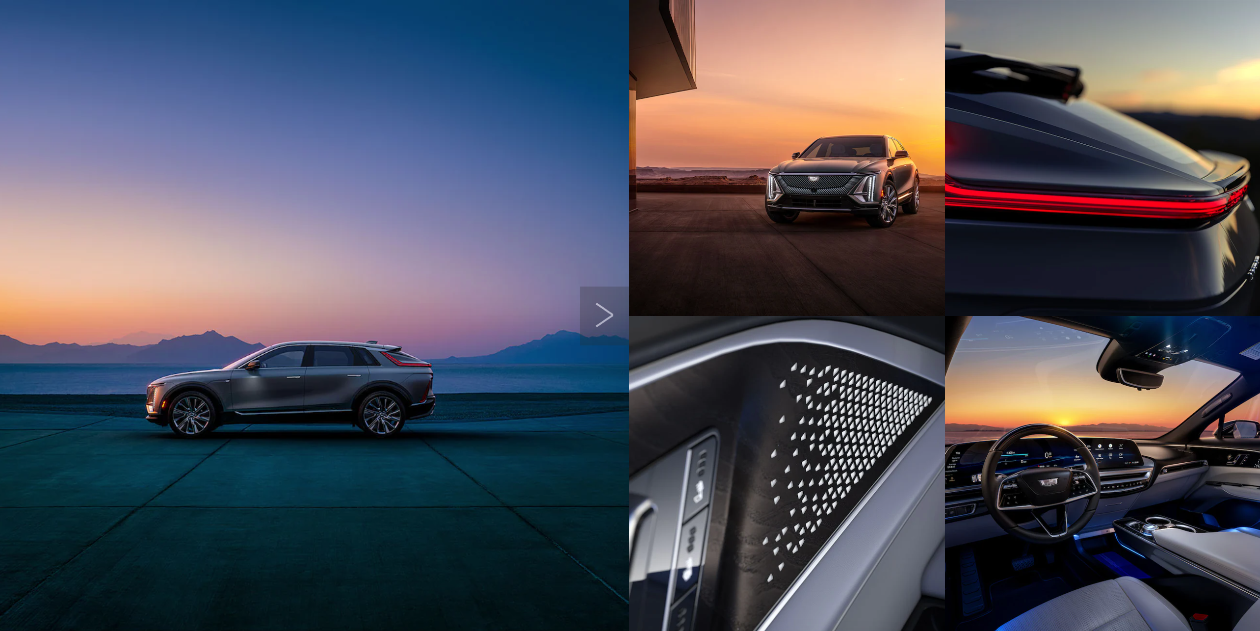 캐딜락 리릭의 내외관의 사진입니다.