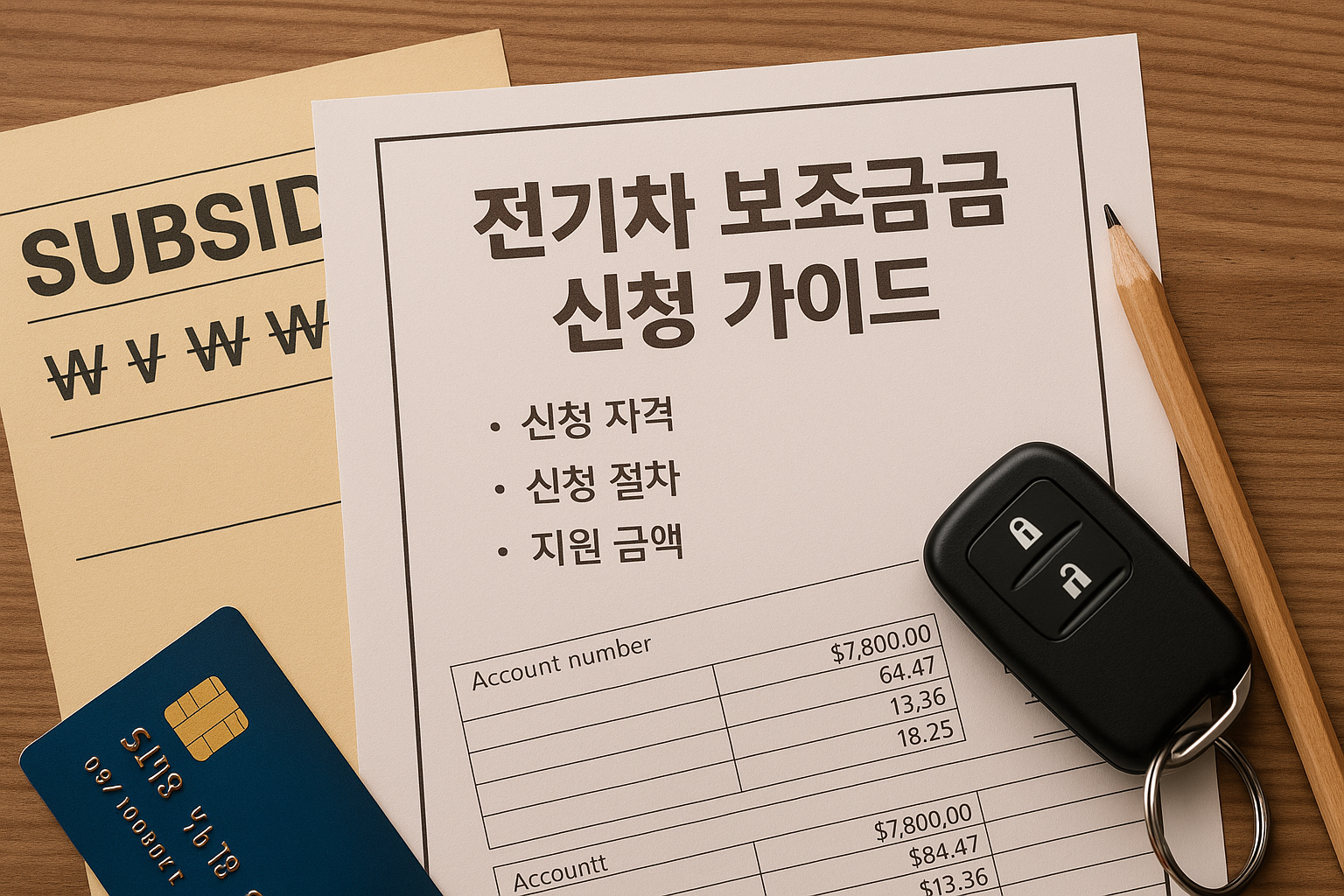 전기차 보조금 신청 가이드 (2025년 기준)