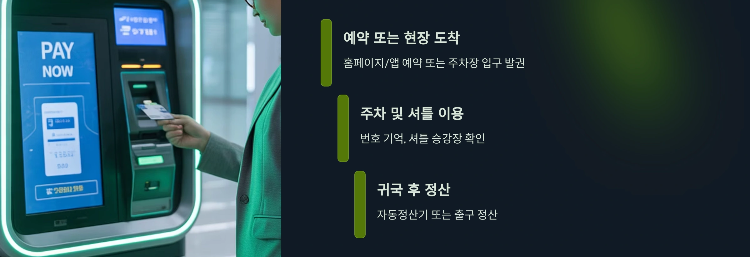 장기주차장 이용팁과 절차