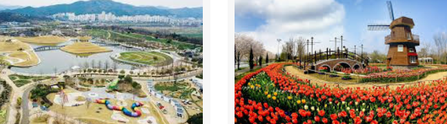 국가정원 드론사진