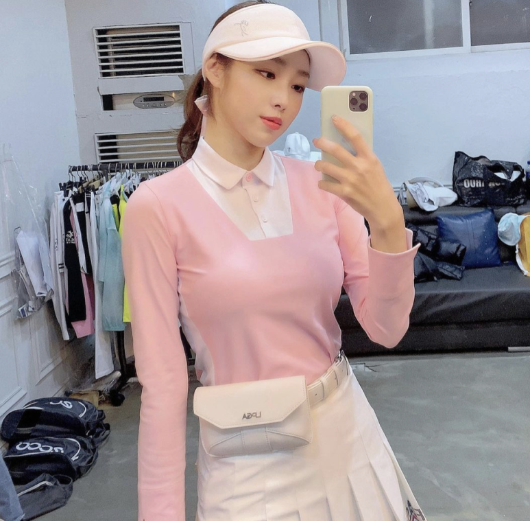 모델로 오해받는 골프여신 '이지혜' 프로