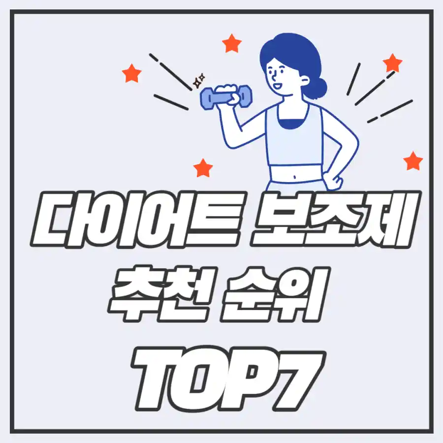다이어트보조제추천_TOP7