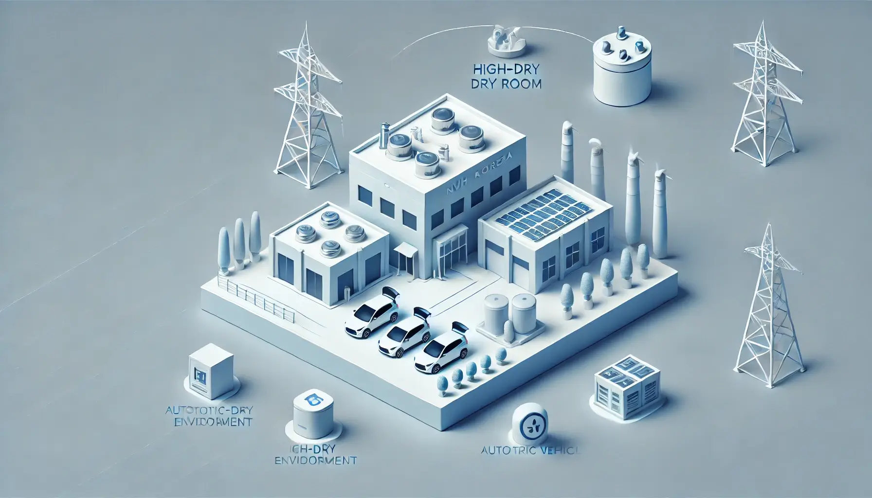 자동차 배터리 드라이룸 사업