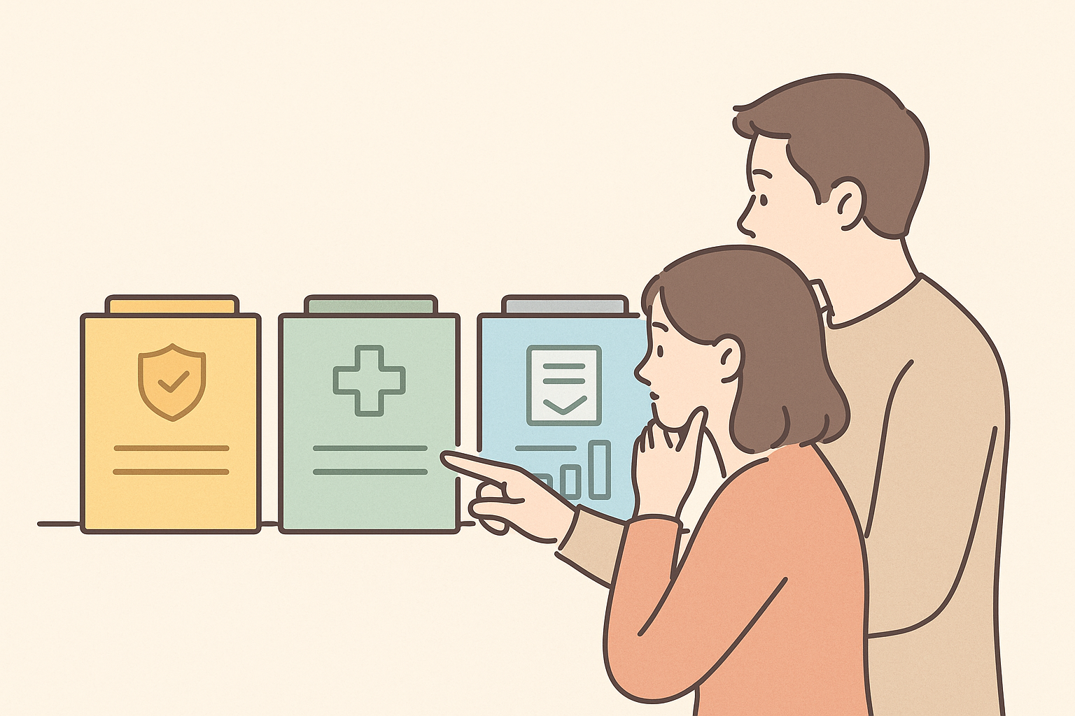 보험사별 태아 보험 플랜 비교 이미지