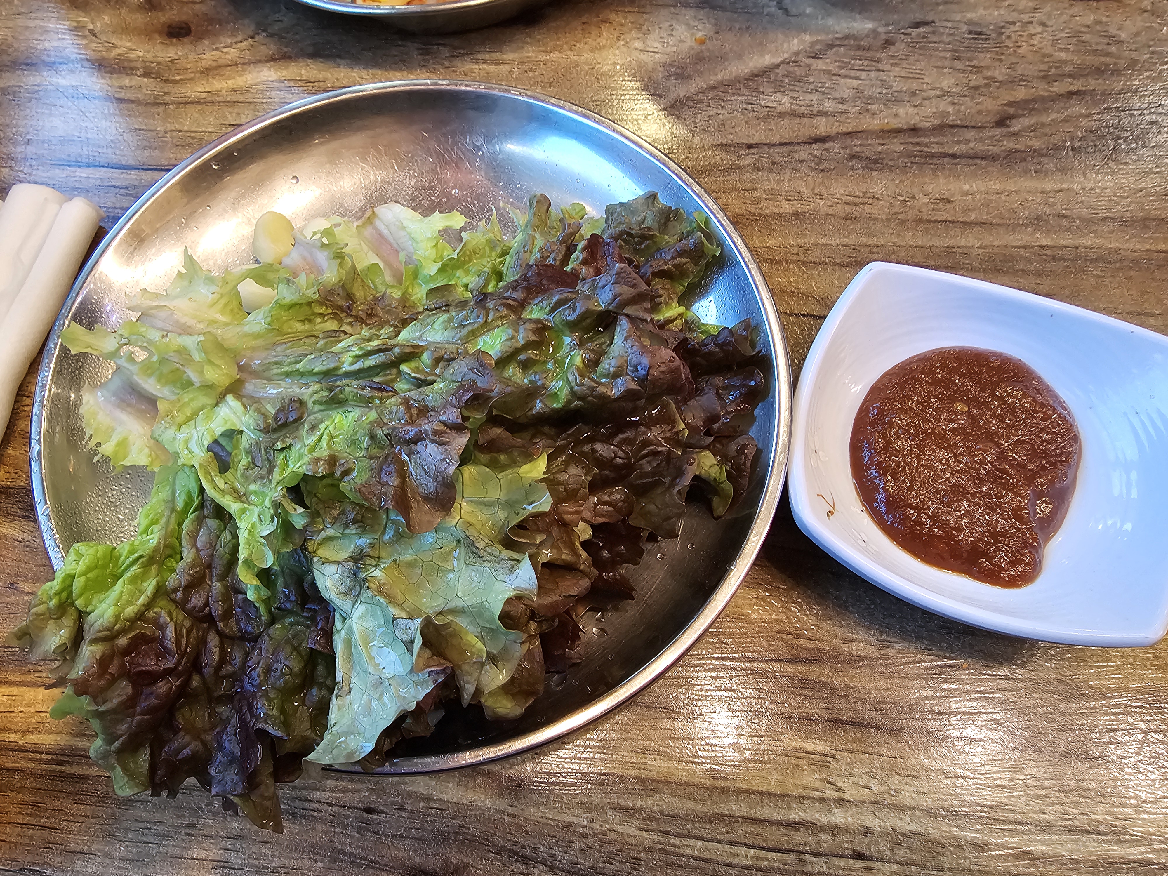 인천_청라_마포식당_상추