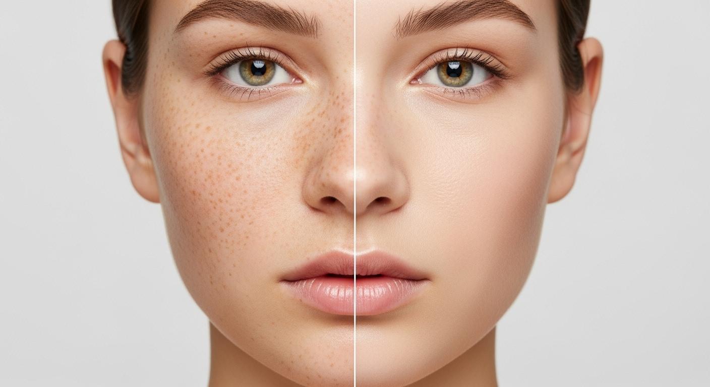 얼굴 검버섯 제거