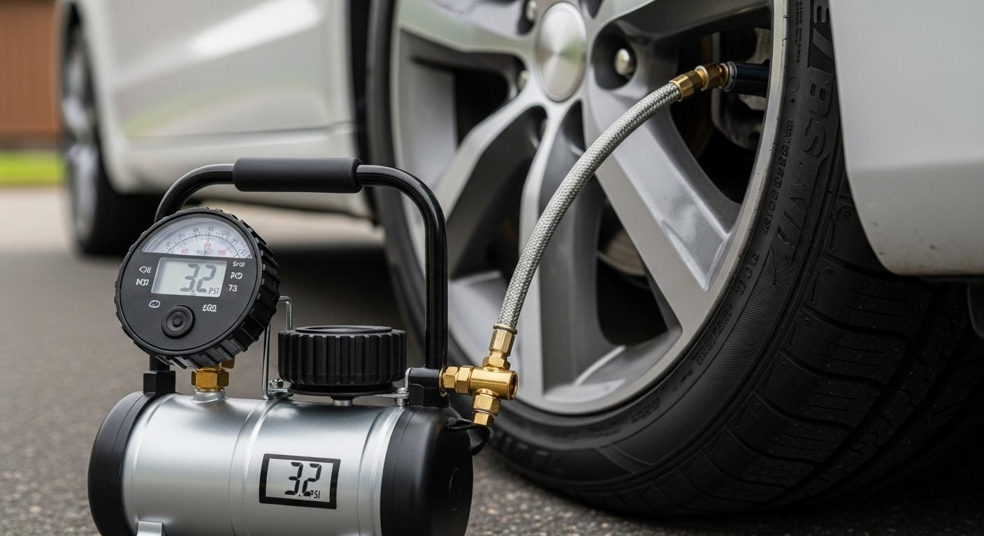 자동차 공기압 충전기