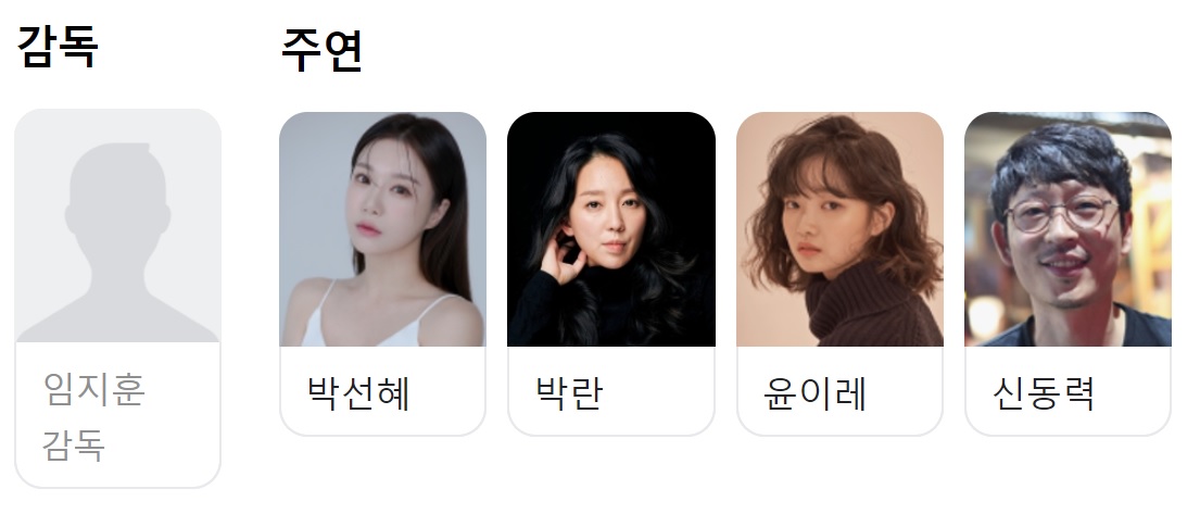 영화 출연진
