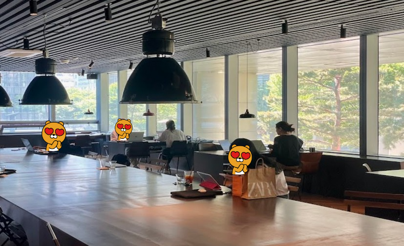 테라로사 포스코센터 내부