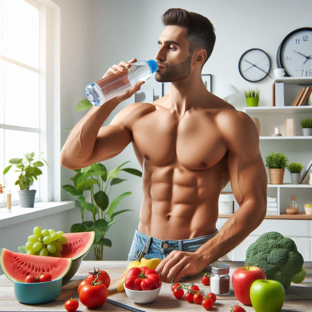 물 충분히 마시기