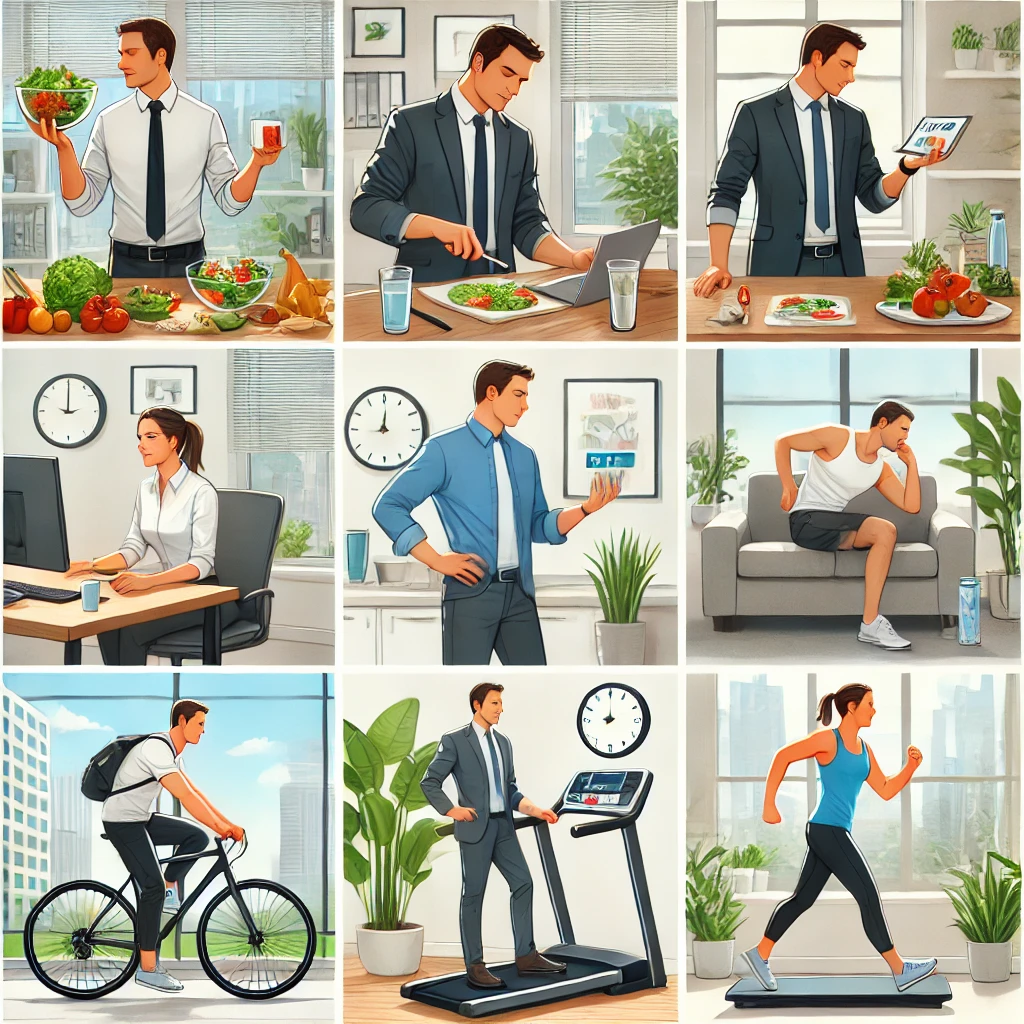 40대 직장인 다이어트 운동 관련 사진