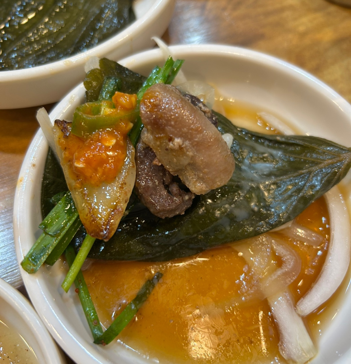 깻잎 장아찌 쌈 사진