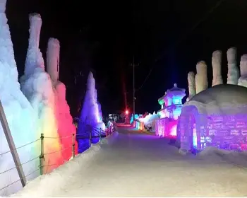 청양 알프스마을 칠갑산 얼음분수축제_7