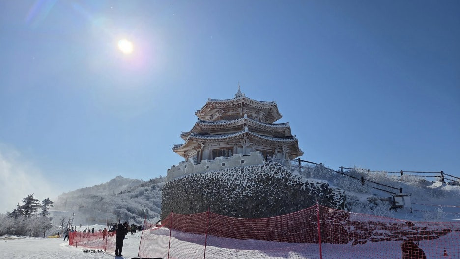 덕유산 CCTV 실시간 날씨 설천봉 향적봉 겨울눈꽃여행