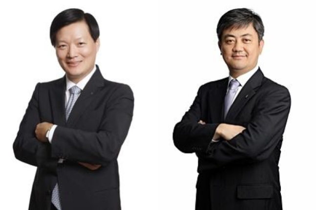 박주형 신세계 신임 대표이사, 한채양 이마트 신임 대표이사.