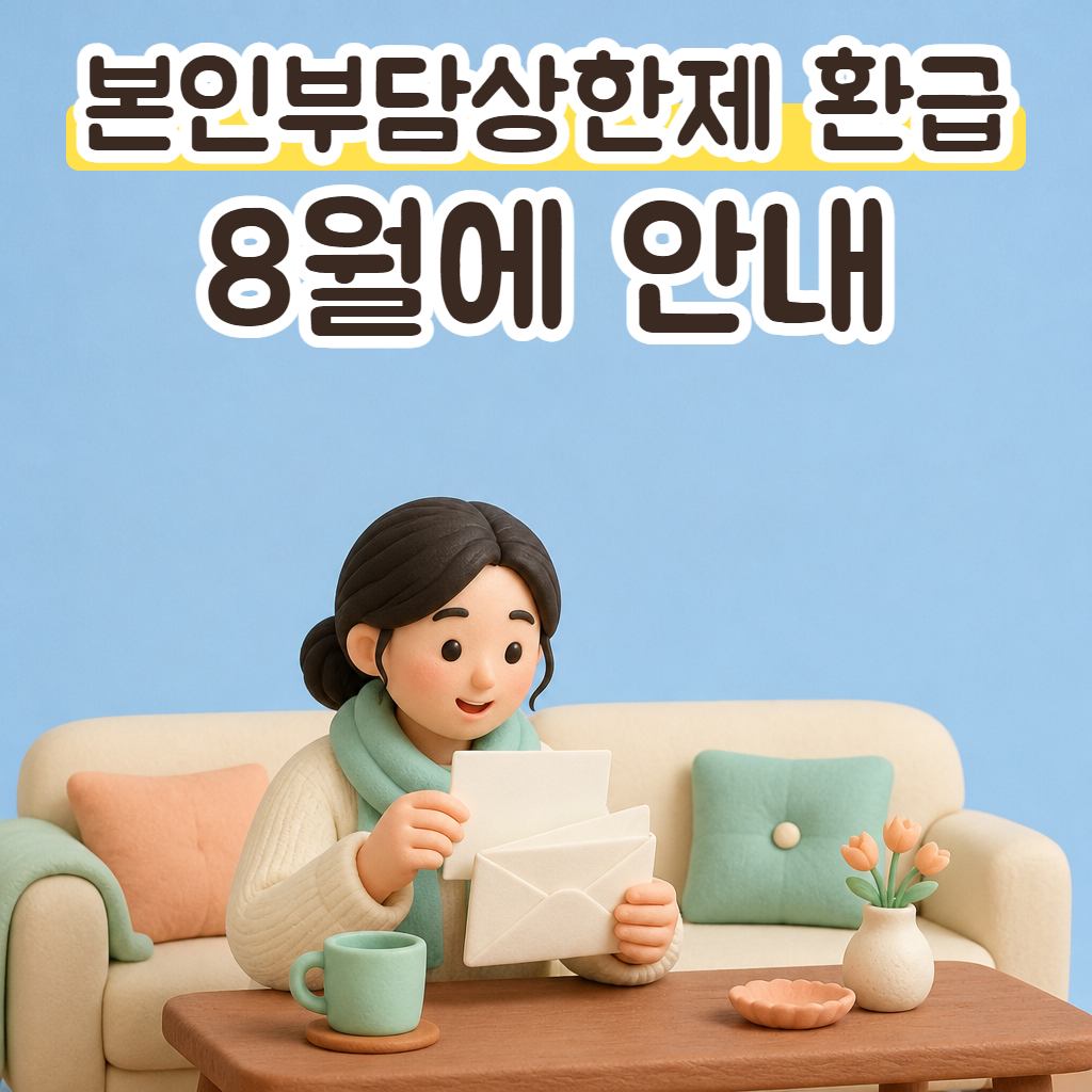 거실 탁자에 앉아 우편 봉투를 열어 보는 성글이