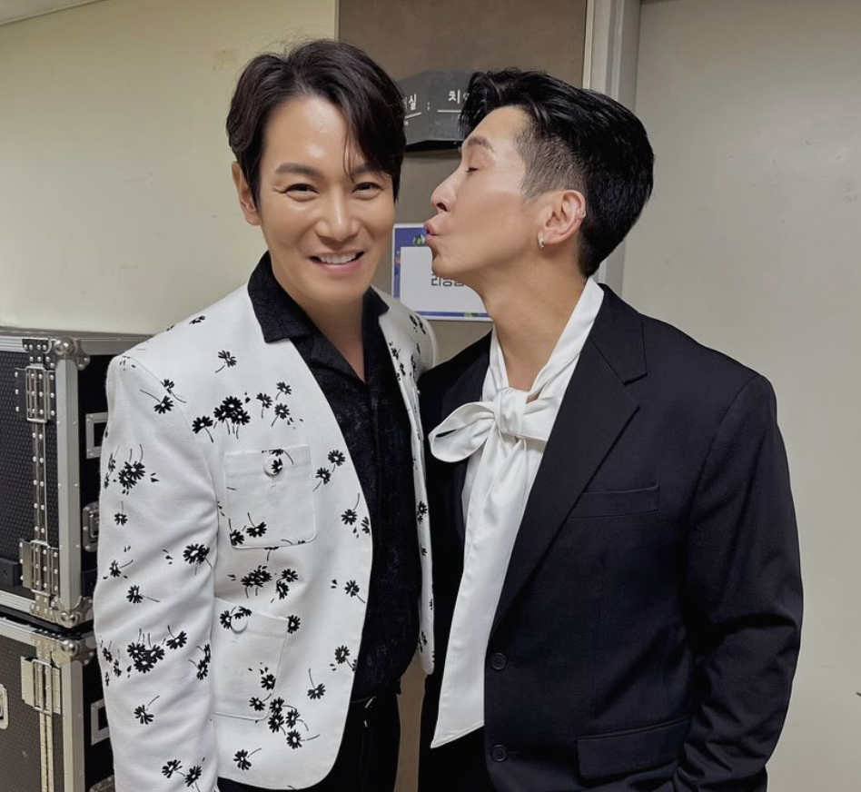 브라이언과 함께 한 가수 환희