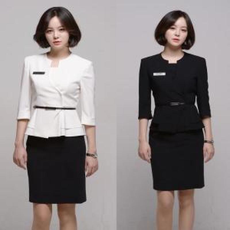 병원 코디네이터 실장 호텔 데스크 정장 유니폼 세트