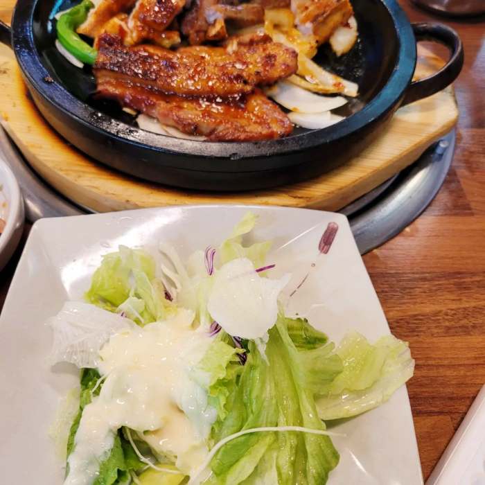 석쇠 숯불 구이 볏짚 훈연 뜨거운 돌판 갈비 석갈비 광주 퇴촌 맛집 추천 생방송투데이 고수뎐