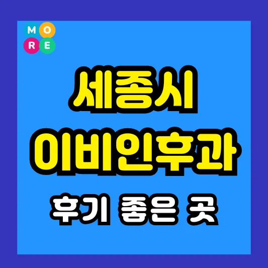 세종시 이비인후과 후기 좋고 잘하는 전문의 병원 BEST 3곳 추천 ❘ 이석증, 메니에르병, 돌발성 난청