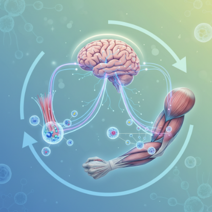 노년기 근감소증과 인지 건강의 생리학적 연결성을 이해하기 위한 정보 요약 시각화 자료