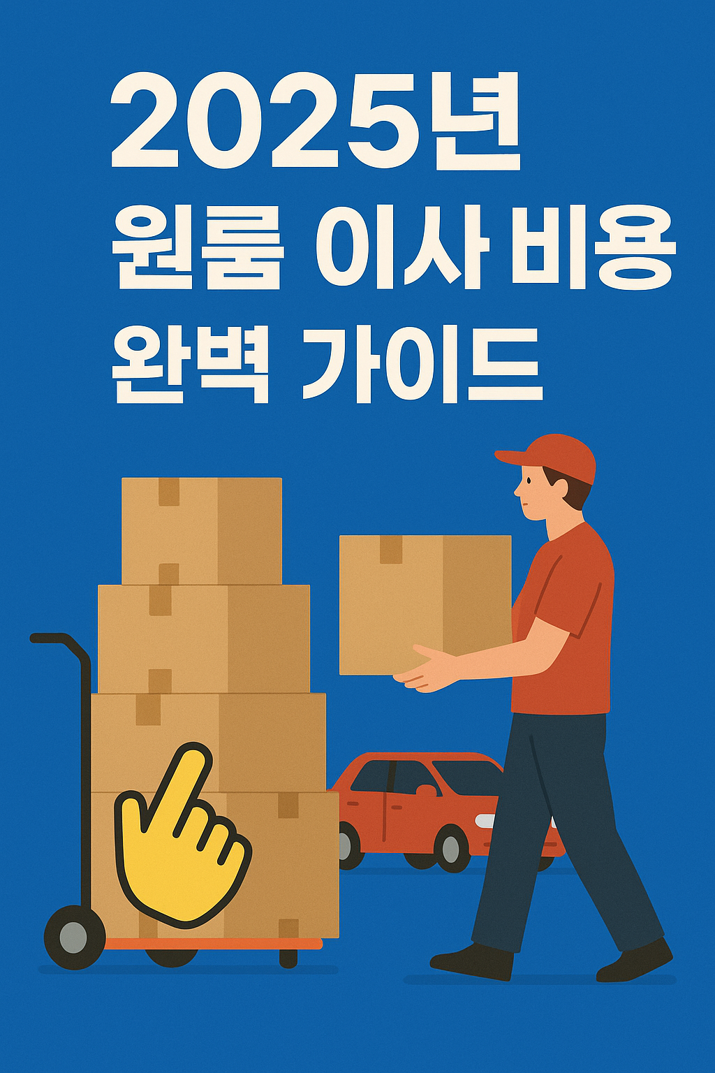 2025년 원룸 이사 비용 완벽 가이드