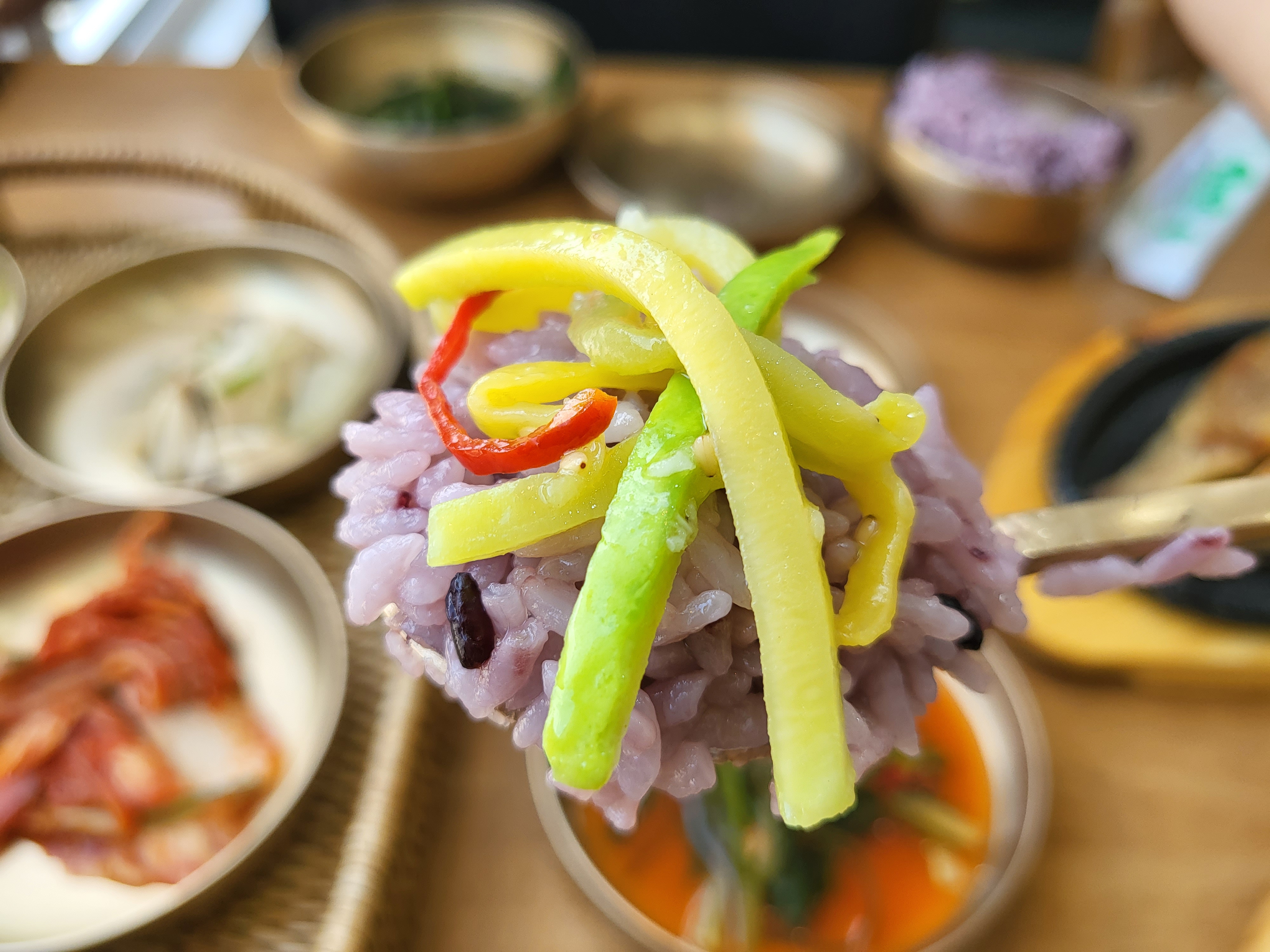 소쿠리밥상 - 클로즈업1