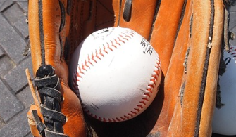 야구글러브와 야구공