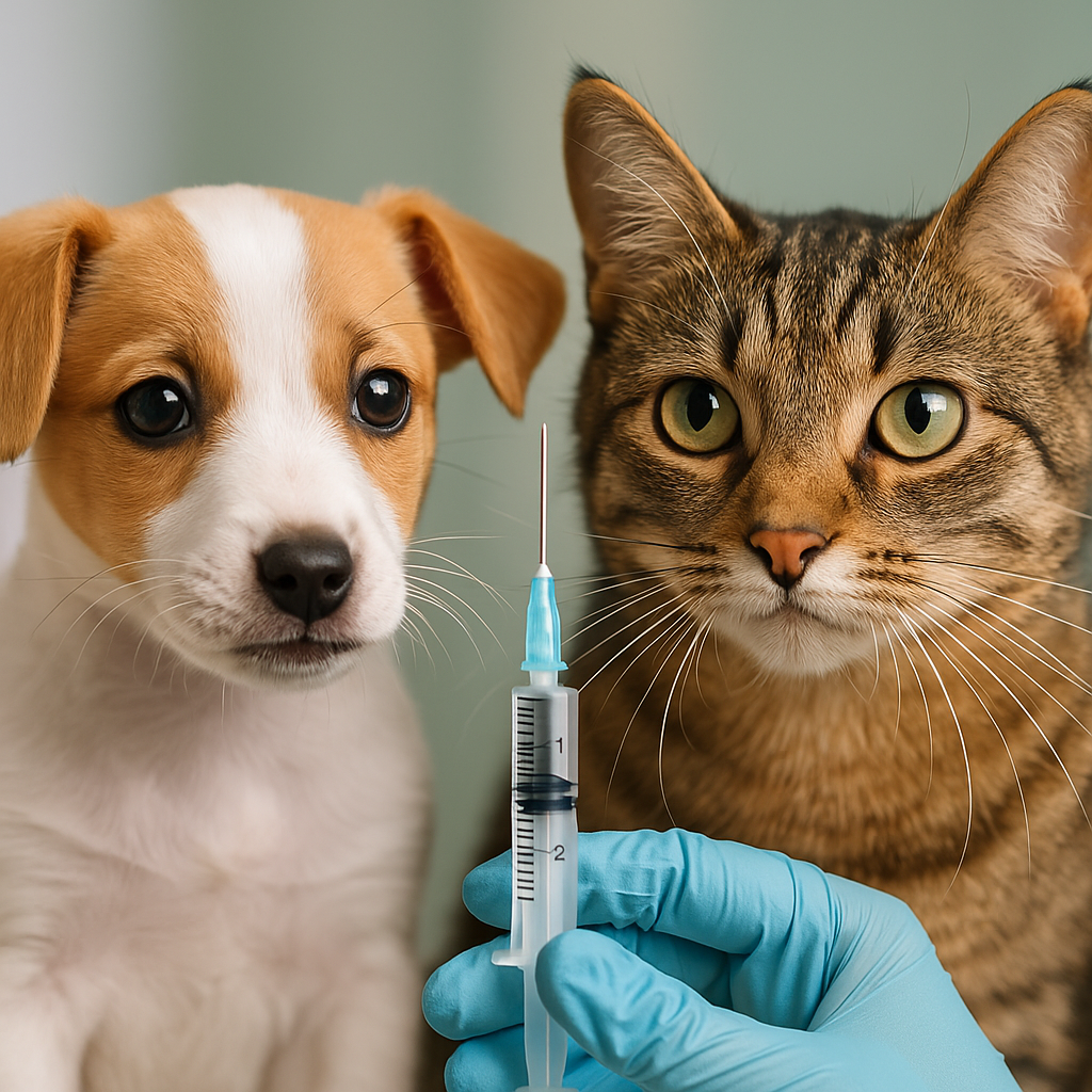 반려동물 강아지·고양이 예방접종 시기표