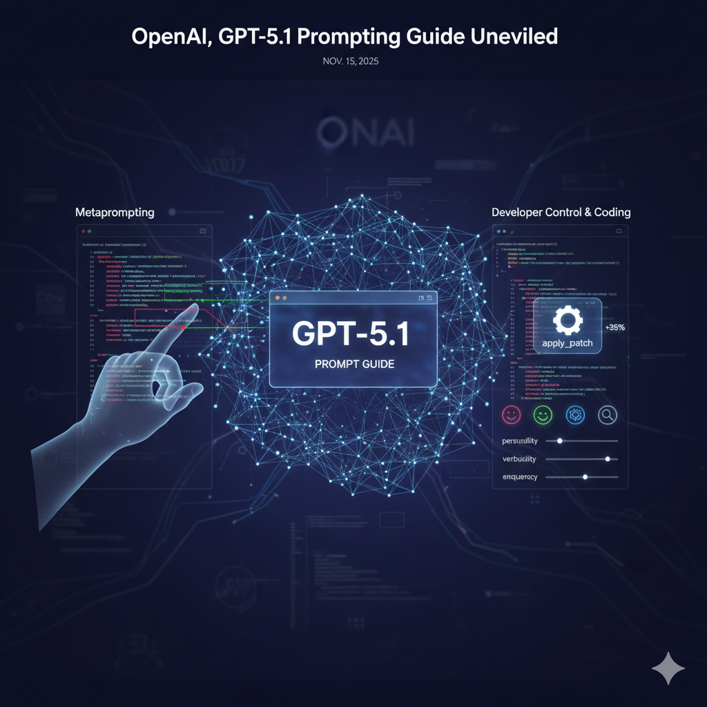 OpenAI, GPT-5.1 성능 극대화 위한 '프롬프트 가이드' 공개
