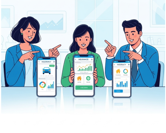 보험 관리 앱 비교설명 관련이미지