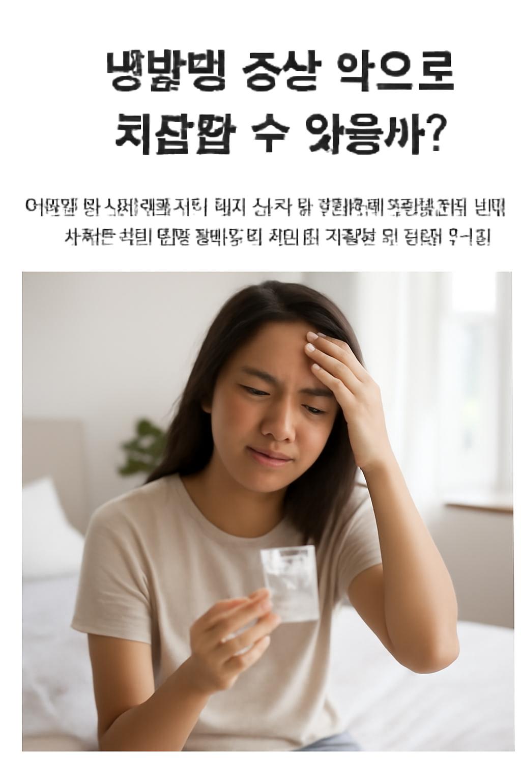 냉방병 증상 약
