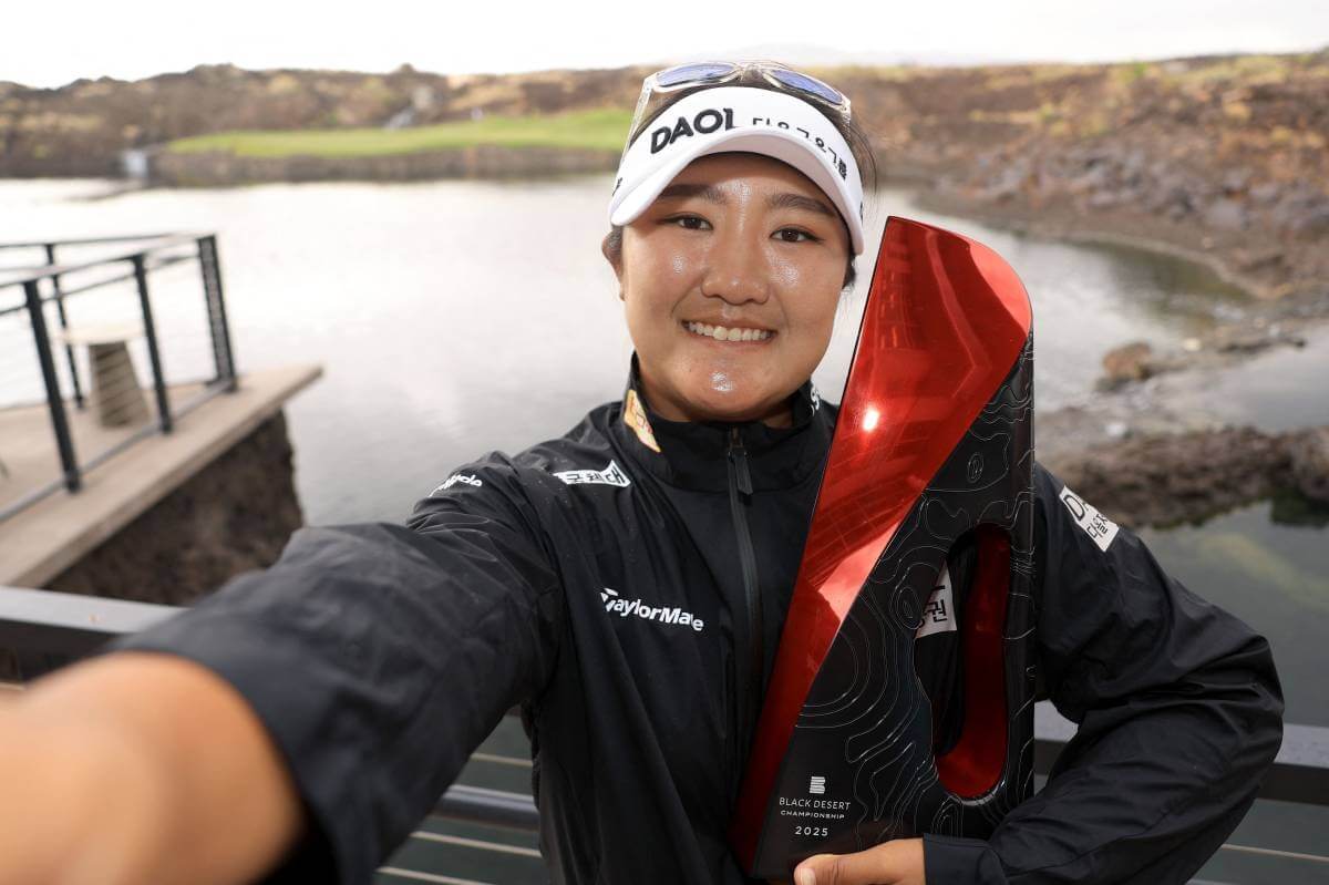 유해란 와이어 투 와이어 우승