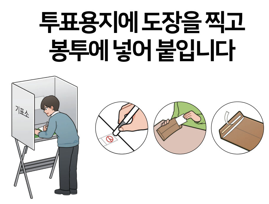 그림으로 보는 관외 투표 방법4