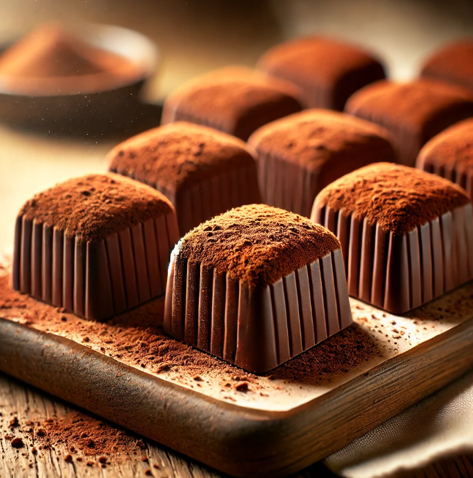 생크림없이 만들 수 있는 파베 초콜릿 사진