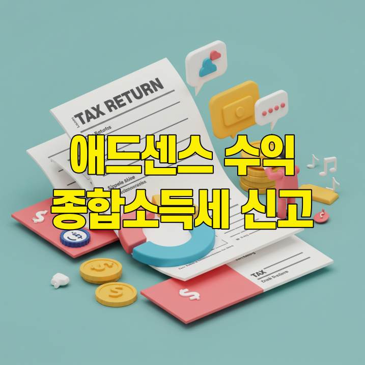 2025년 애드센스 수익 종합소득세 신고 방법