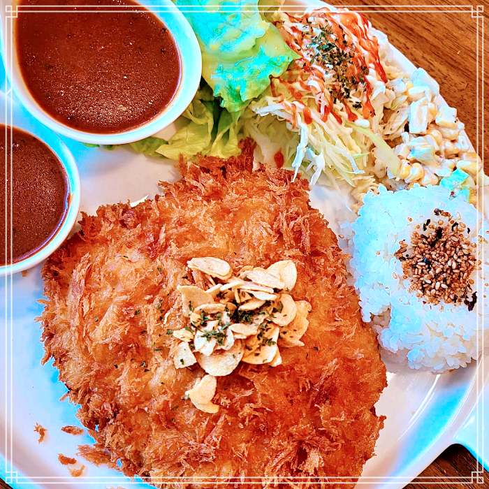 경북 의성 맛집 마늘 돈까스, 갈릭 돈가스, 수타 페퍼로니 피자