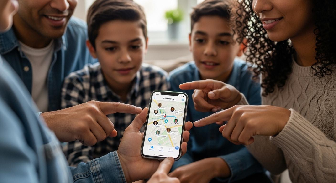 아이폰 가족 위치 공유 어플