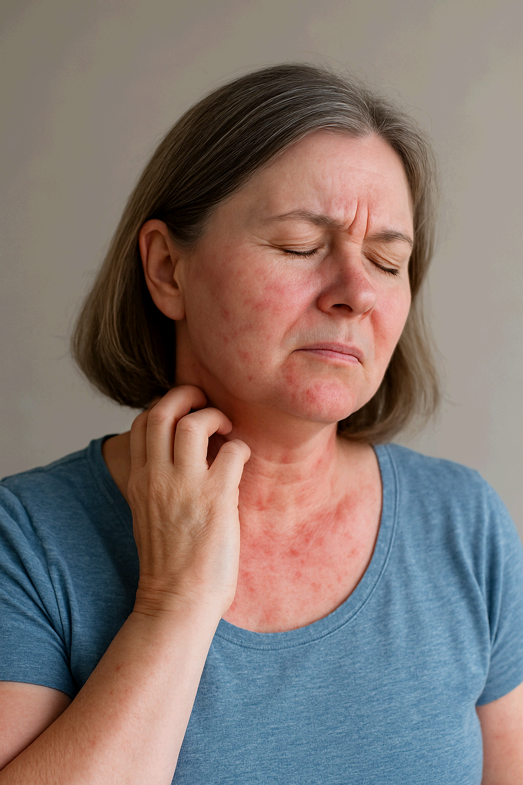 만성 두드러기 증상