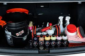 세차용품 정리법 예시 사진