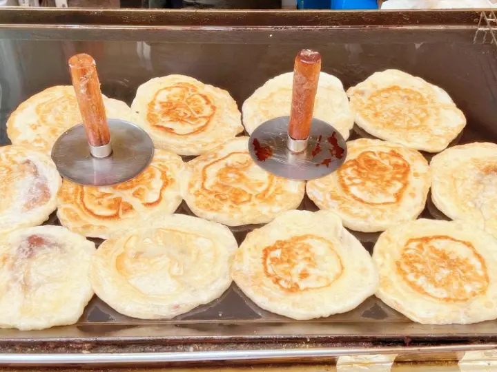 광명사거리역 광명시장 인절미호떡 찹쌀 꽈배기 호떡 맛집 추천
