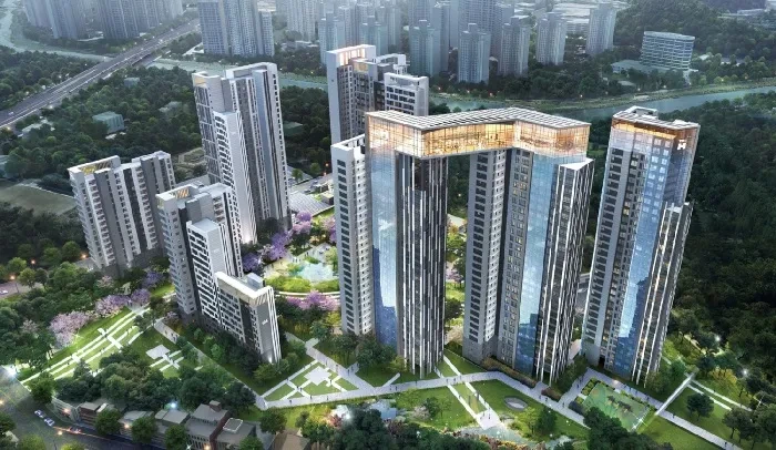 디에이치 아델스타 조감도 이미지