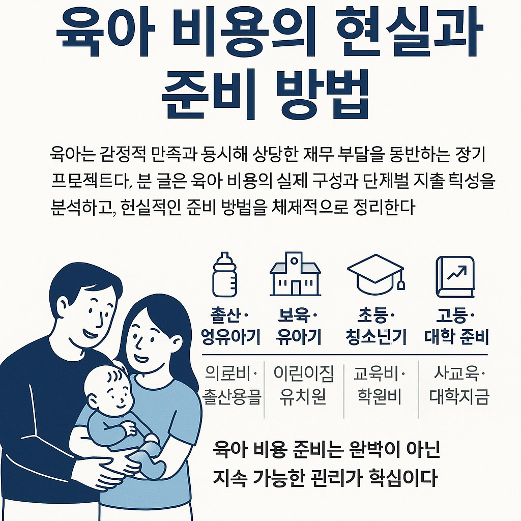 육아 비용 인포그래픽