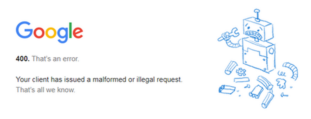 400 Bad Request