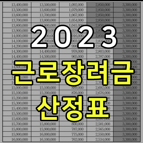 근로장려금-산정표-금액-썸네일